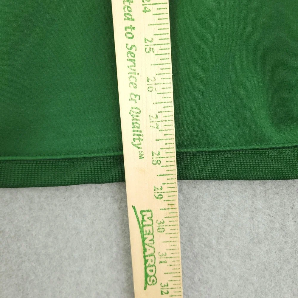 Nike Therma-FIT Pullover Mens XL Green Crew Neck Long Sleeve Fleece Top Athletic